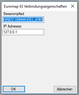 Maske Euromap 63-Schnittstelle  Maske Euromap 63-Schnittstelle