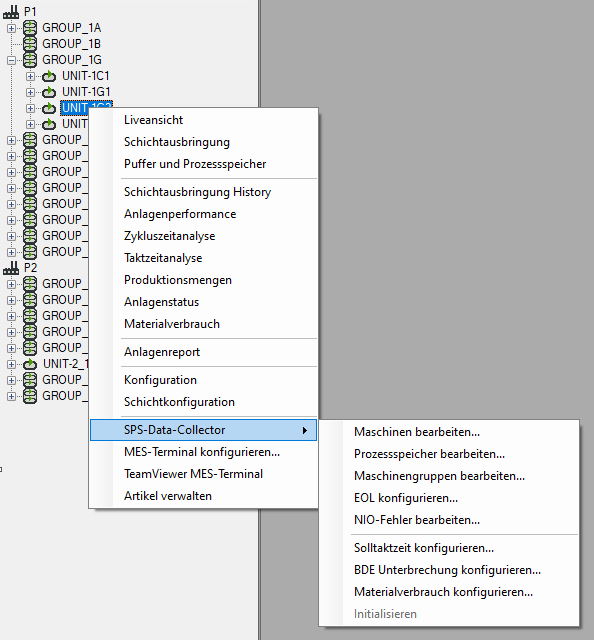 Menübaum Anlage Menübaum Anlage