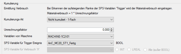 Art der Verbrauchsrückmeldung Art der Verbrauchsrückmeldung