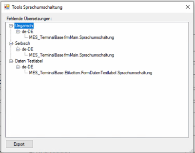 Sprachverwaltung Sprachverwaltung