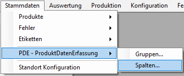 Pfad PDE-Spalten Pfad PDE-Spalten