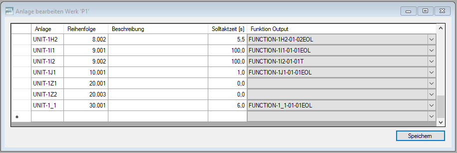 Menü Anlage bearbeiten Menü Anlage bearbeiten
