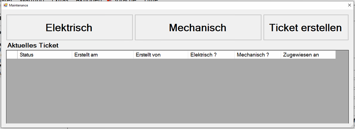 Maintenance Maintenance